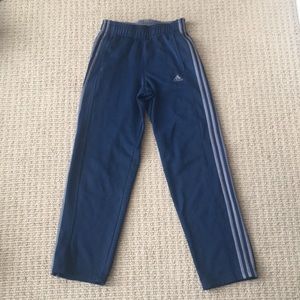 Adidas Blue Fleece Lined Climawarm Sweatpants